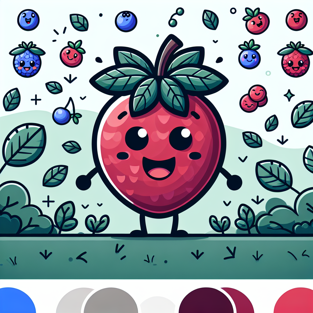 Sweet Berry Paint By Numbers