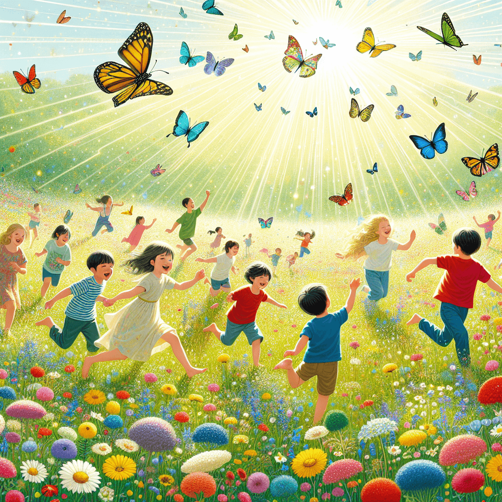 Joyful Summer Day Paint By Numbers Kits