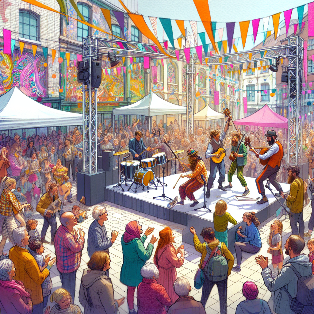 Santiago A Mil Festival Painting By Numbers Kit