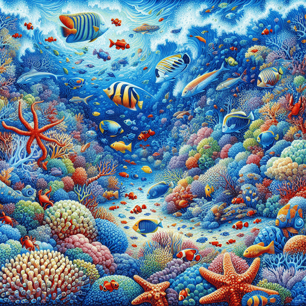 Ariel's Oceanic Voyage Paint By Numbers Art