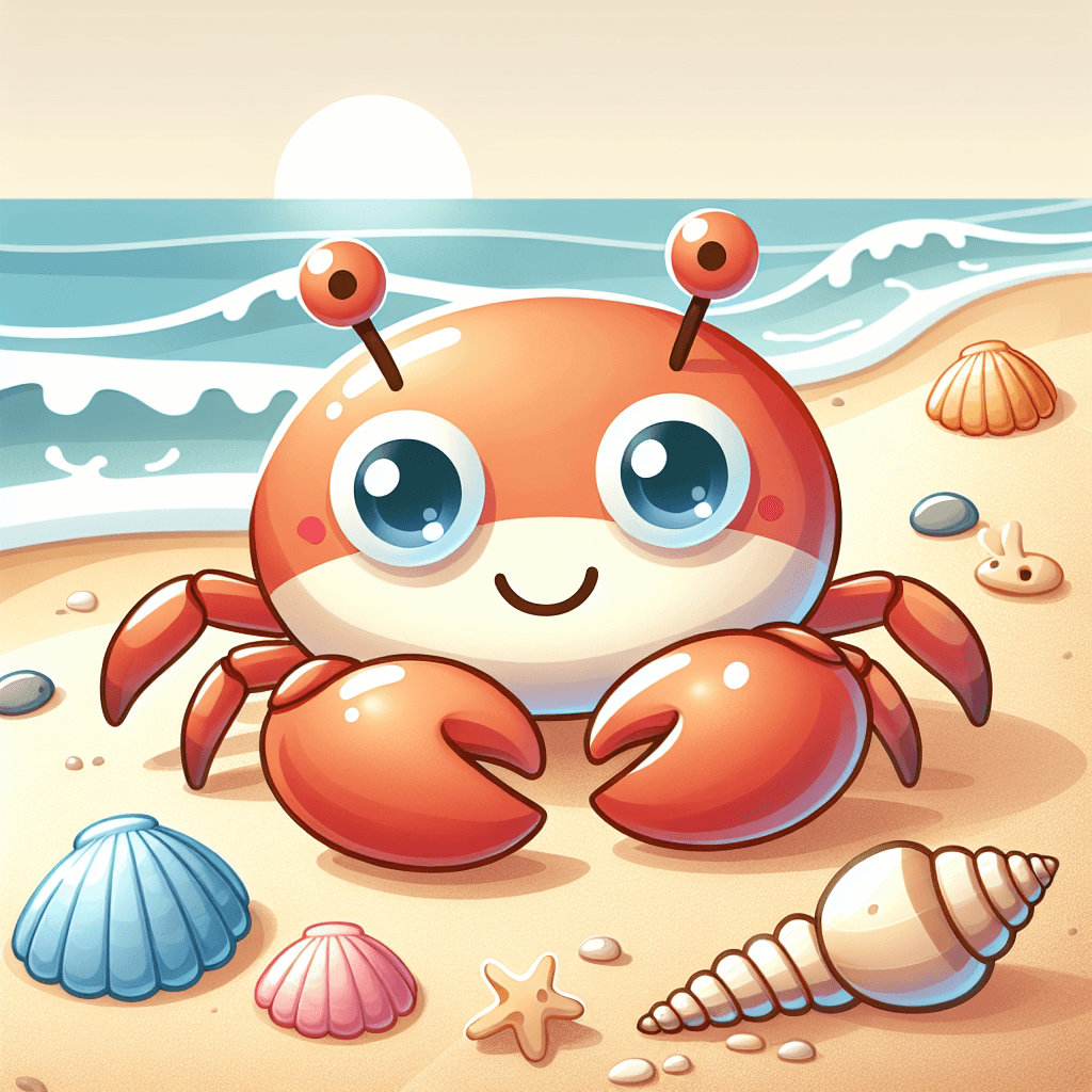 Curious Crab's Coastal Crawl DIY Paint By Numbers