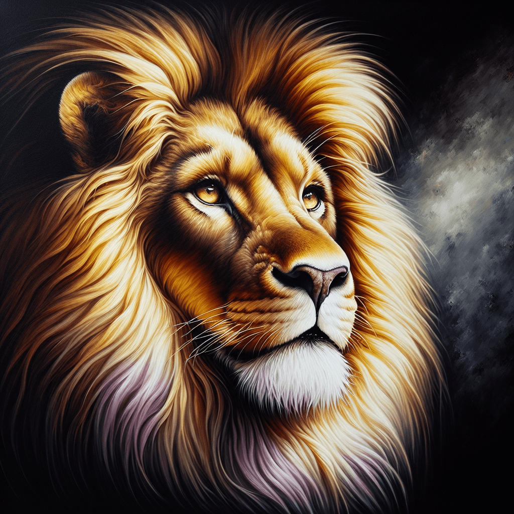 Majestic Lion Majesty Paint By Number