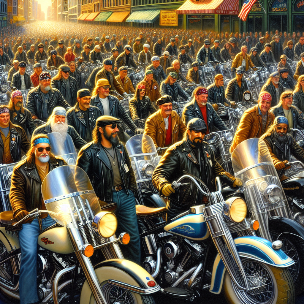 Harley Davidson 120th Anniversary Paint By Numbers Art