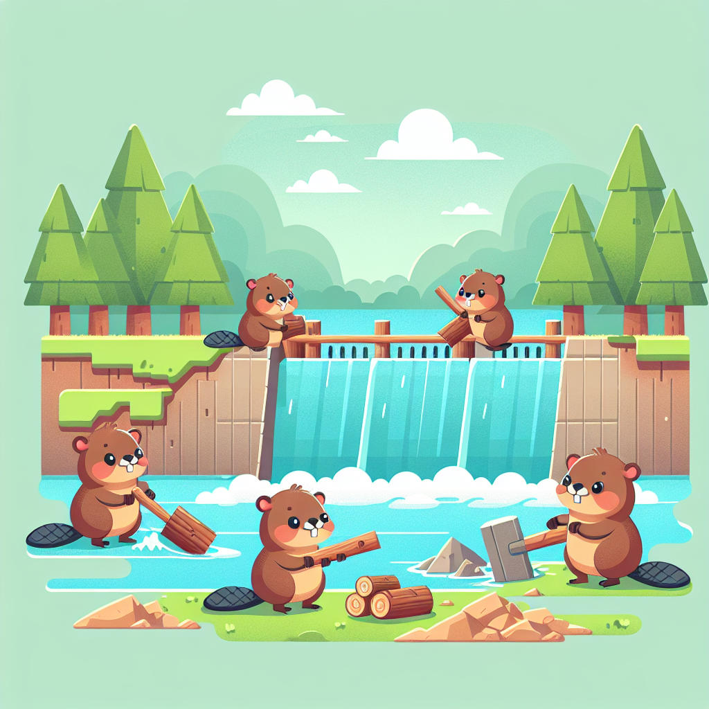 Busy Beaver's Build Painting Number Kit