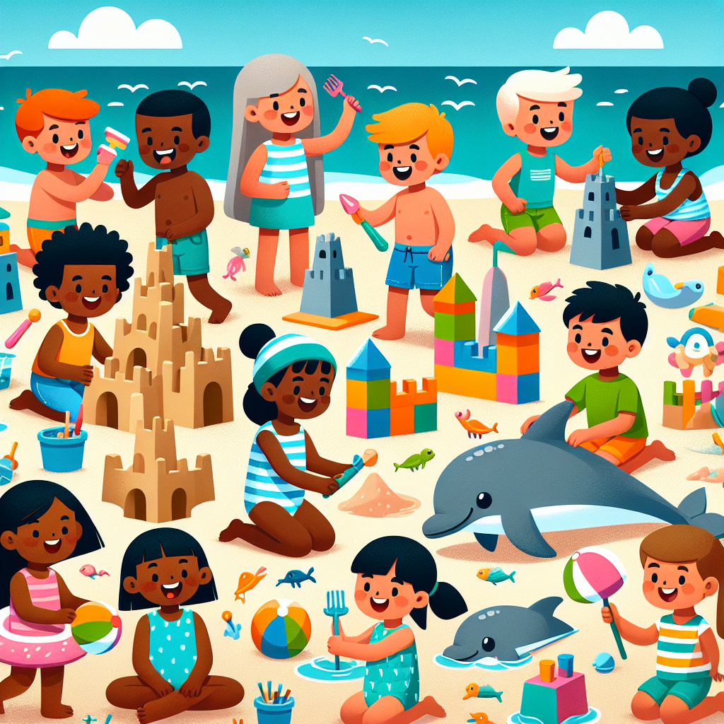 Sunny Beach Playtime Paint By Color