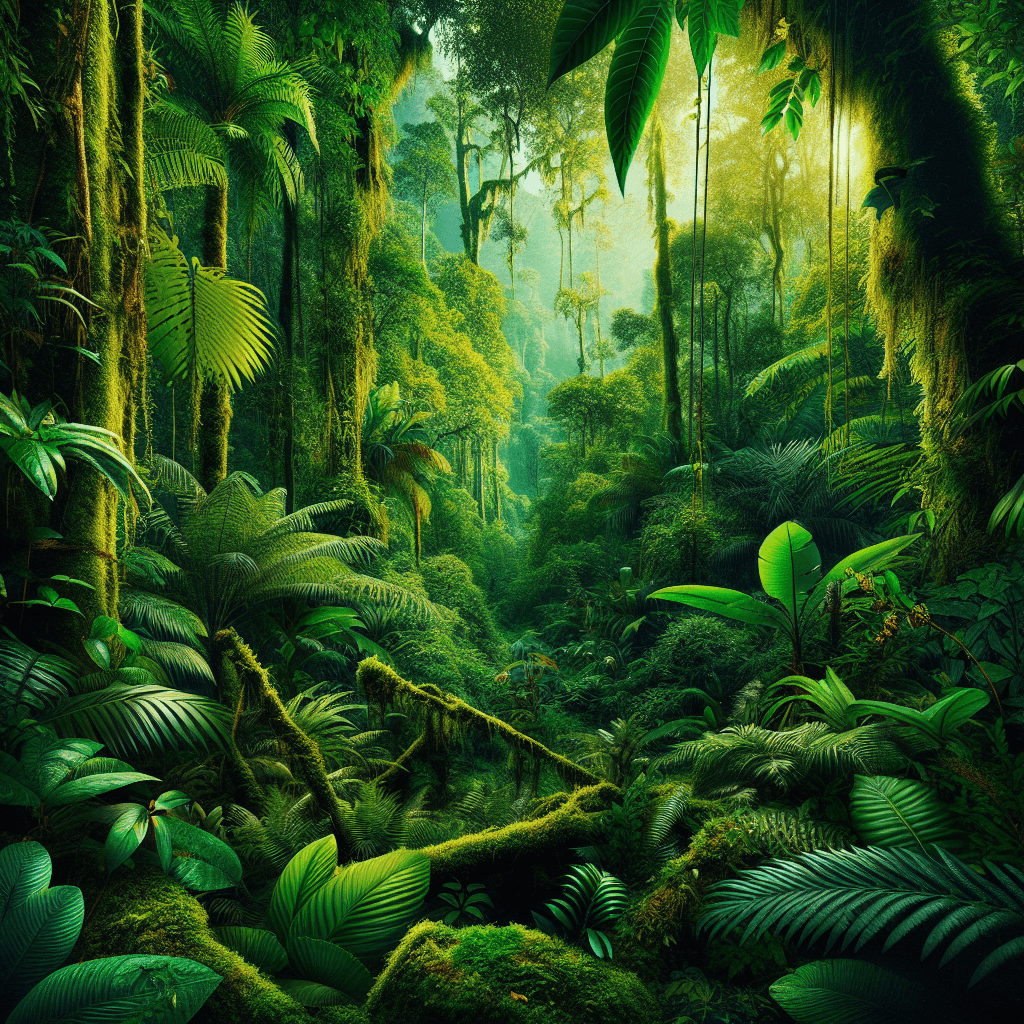 Exotic Rainforest Discovery Paint By Numbers