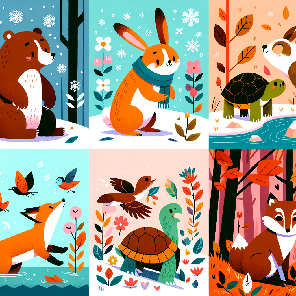 Delightful Seasons Numbered Painting Kits