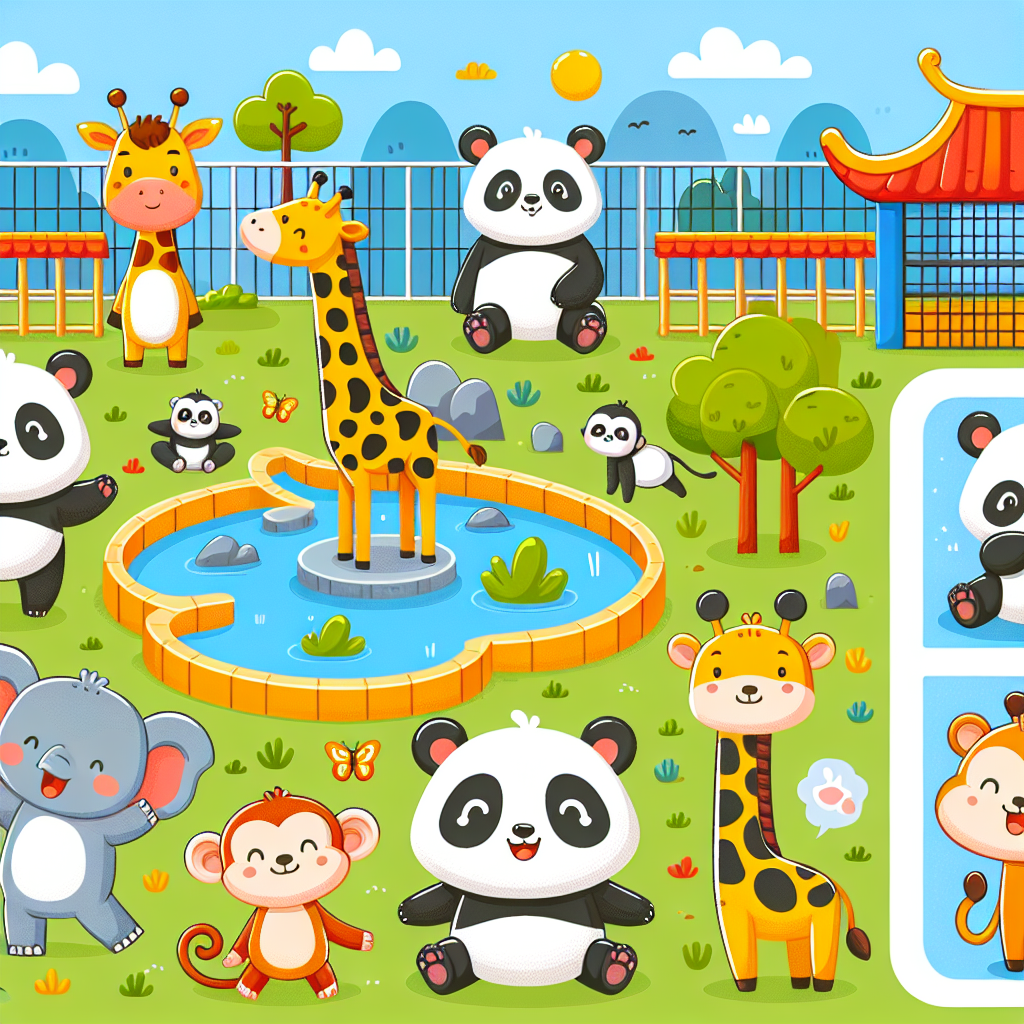 Zoo Animals Adventure Paint By Color