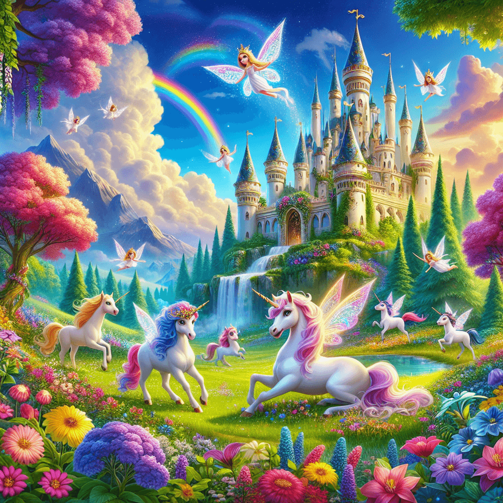 Fairytale Fantasy DIY Paint By Numbers