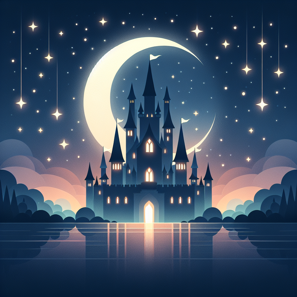 Castle Under The Stars Paint By Numbers Kits