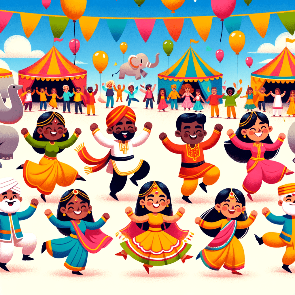 Colorful Festival Of Fun Number Painting