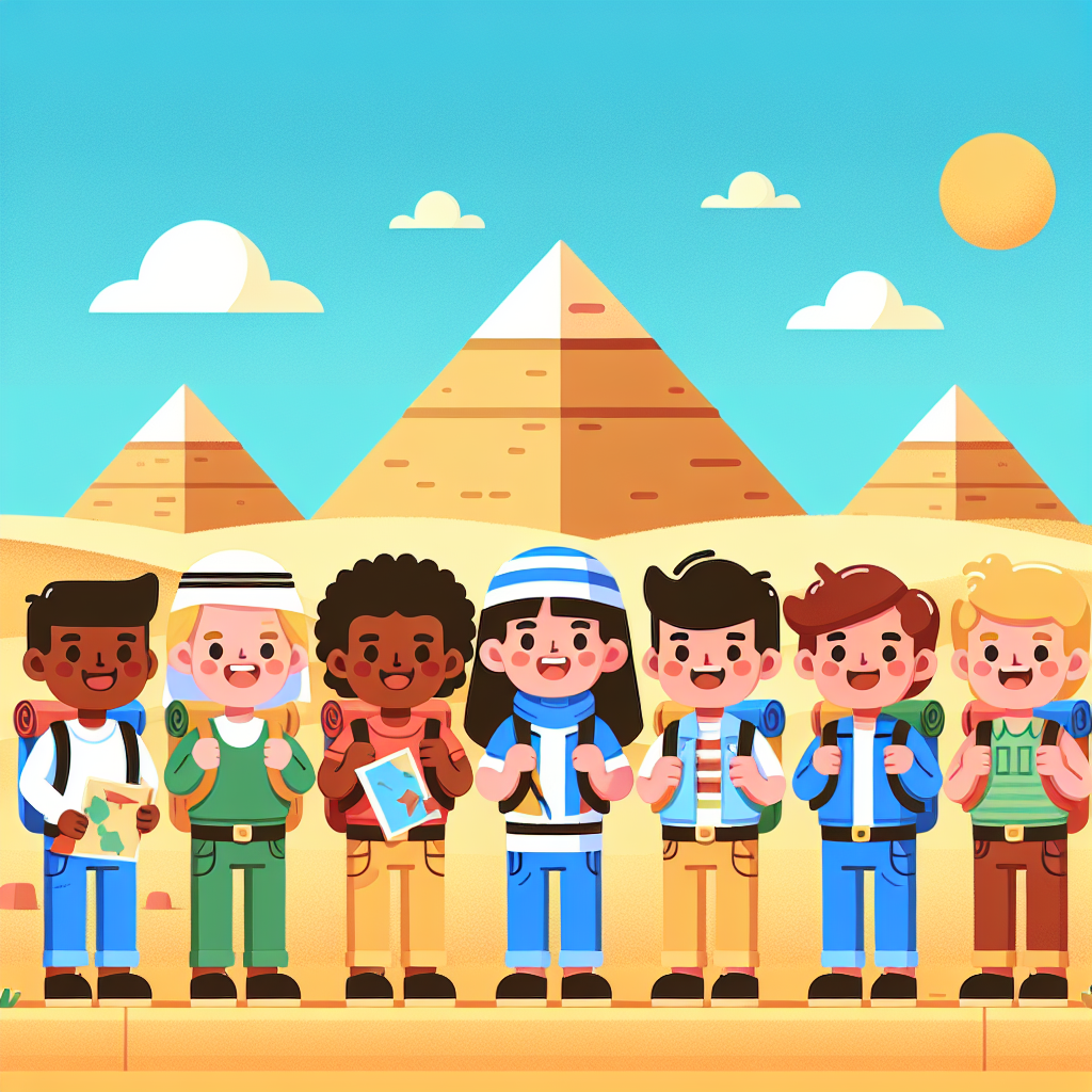 Ancient Egyptian Explorers Number Painting