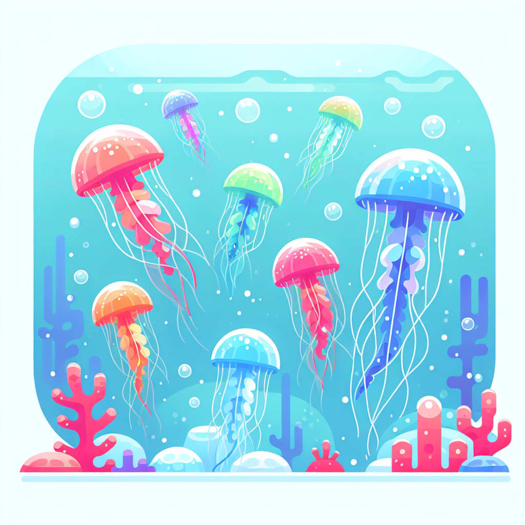 Joyful Jelly Jump Painting Number Kit