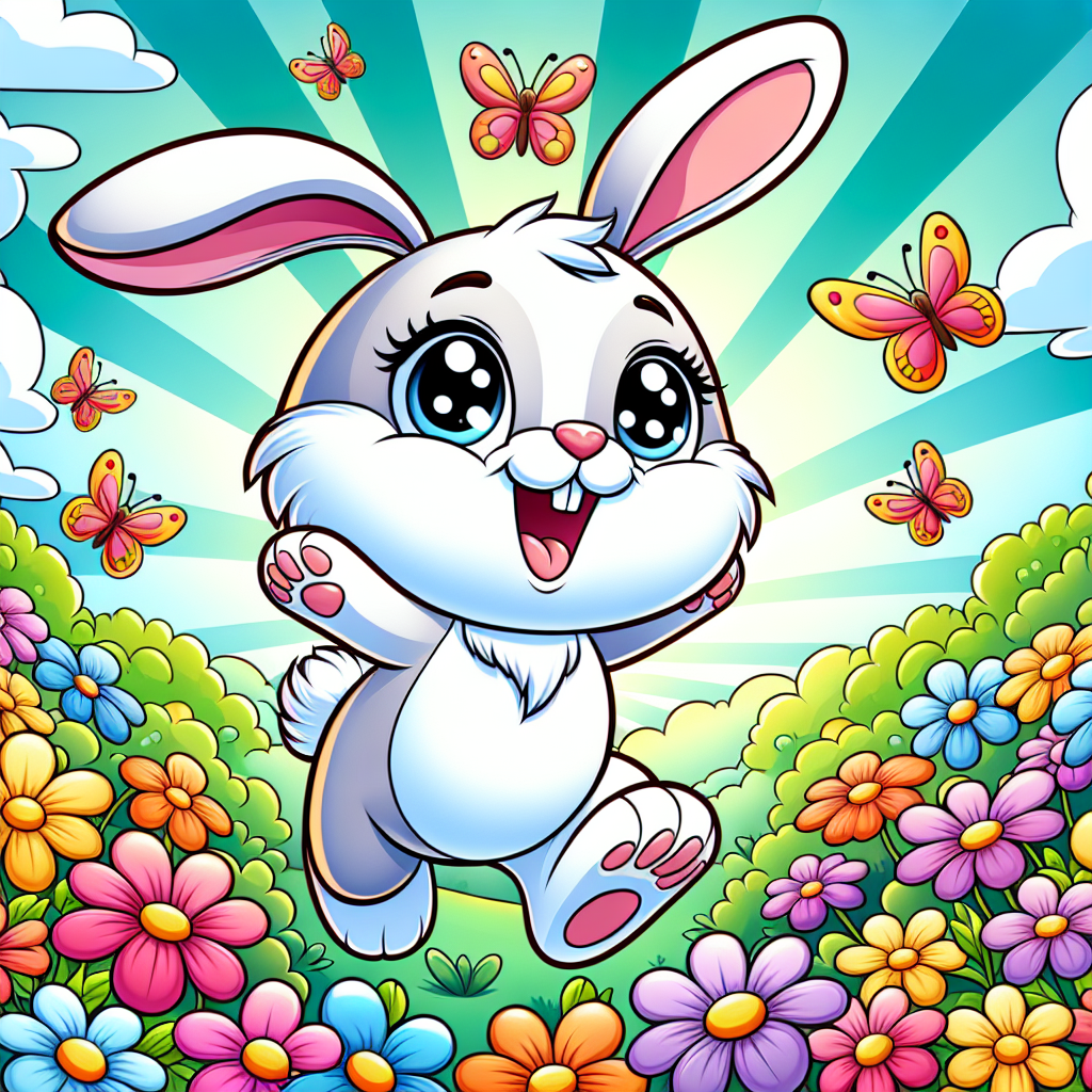 Adventurous Little Bunny Painting Number Kit