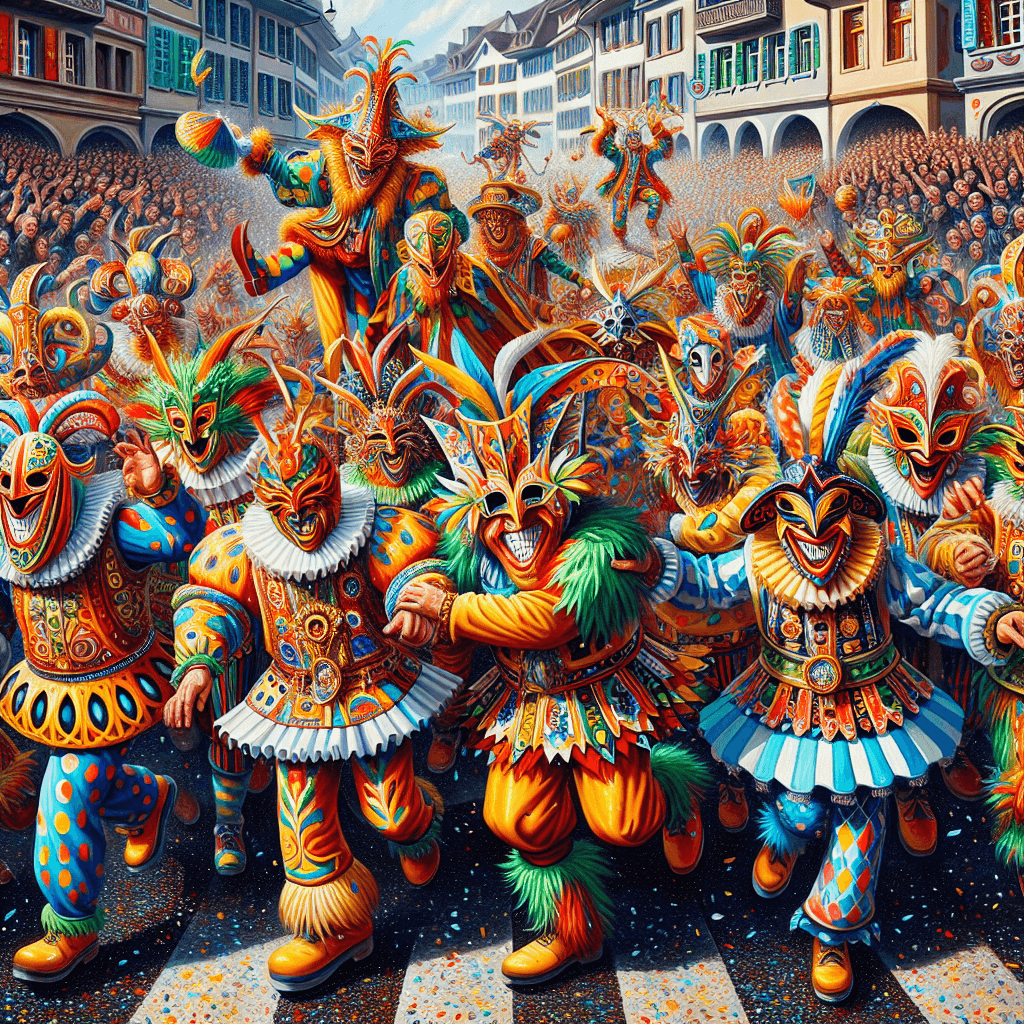 Fasnacht Festival Paint By Numbers