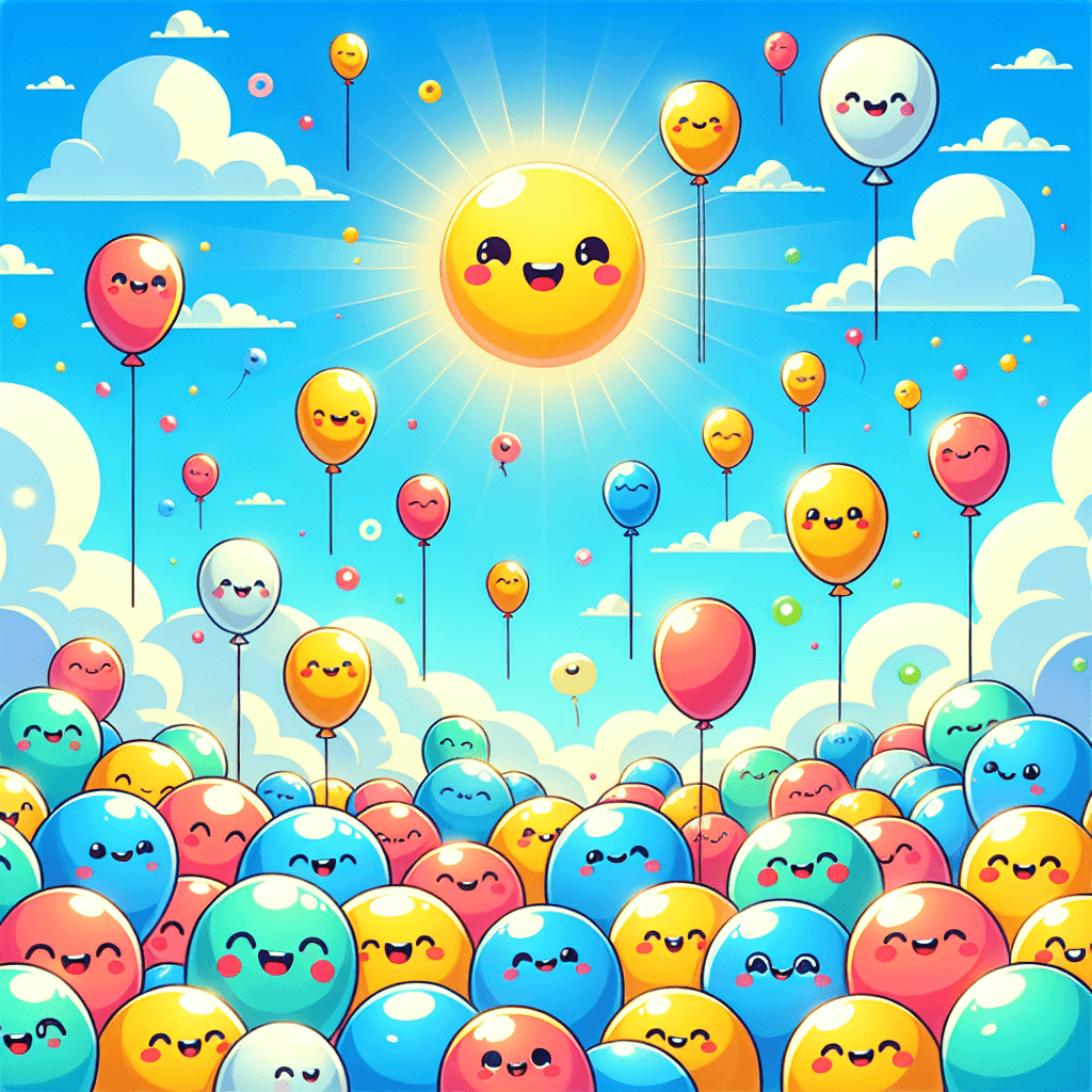 Bright Balloon Adventures Painting Number Kit