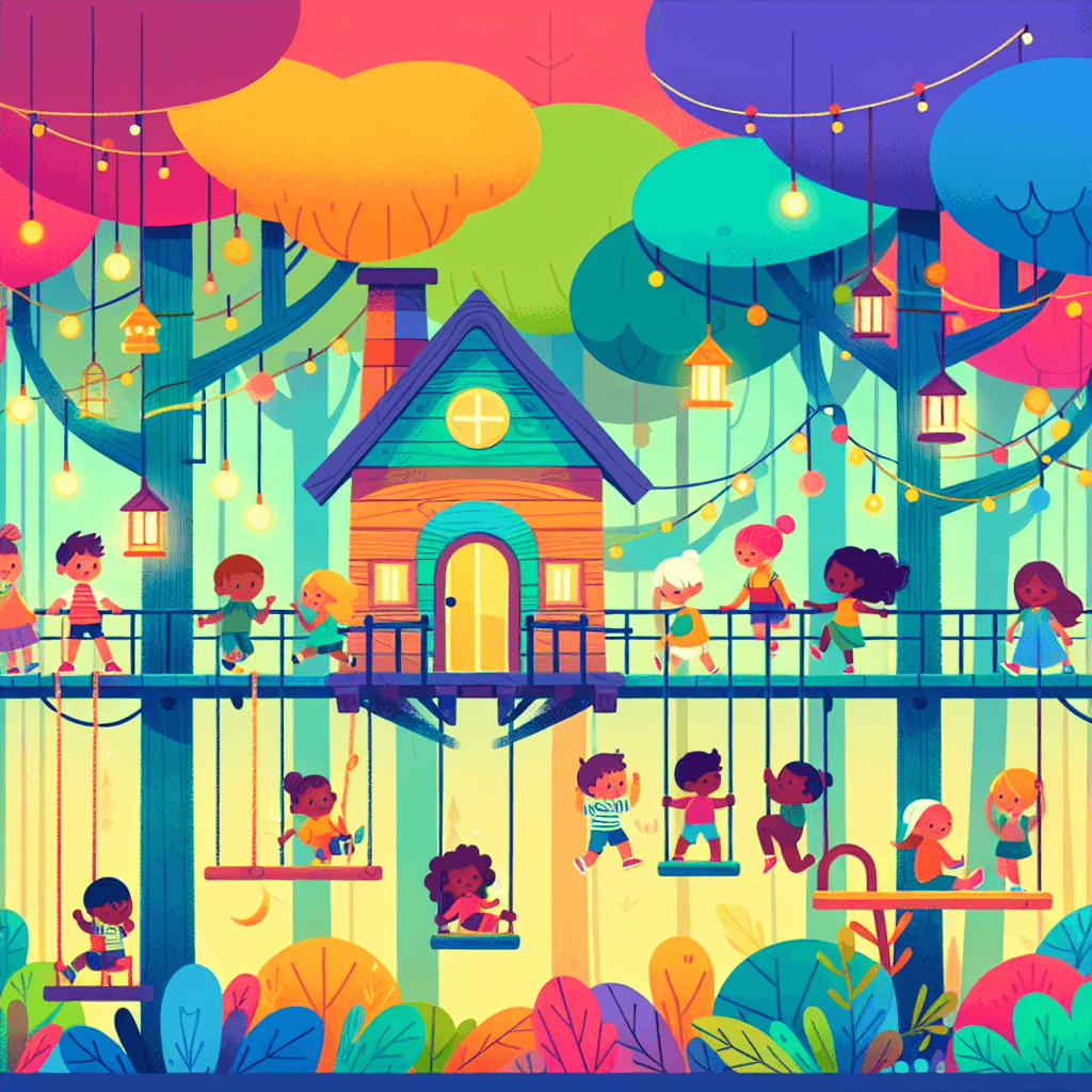 Enchanted Treehouse Escape DIY Paint By Numbers