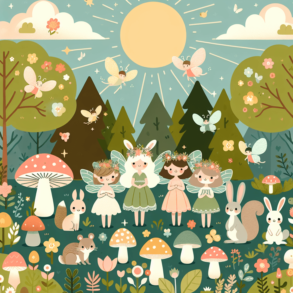 Fairy Woodland Paint By Color