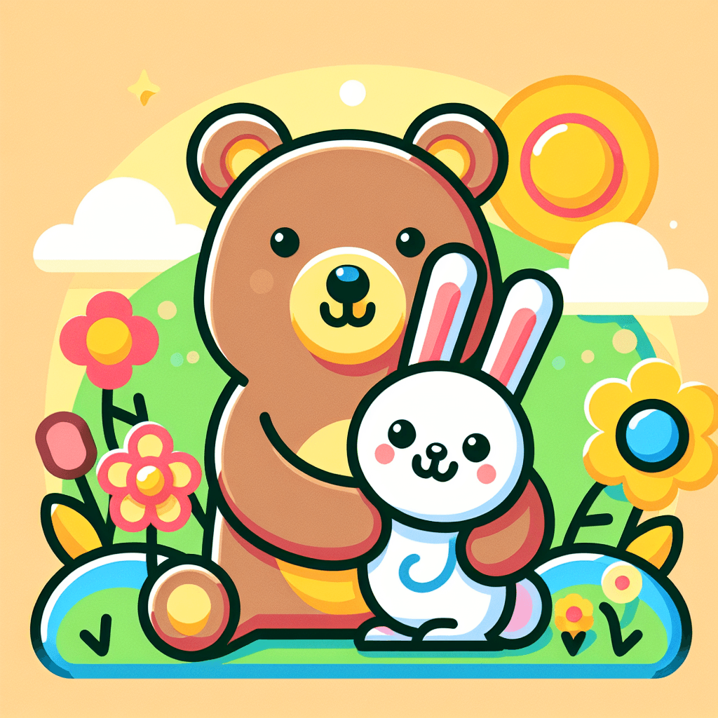 Cuddle Up Animals Paint By Color