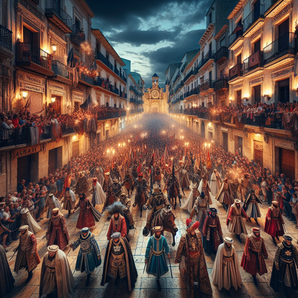 Moors And Christians Festival - Alcoy Number Painting