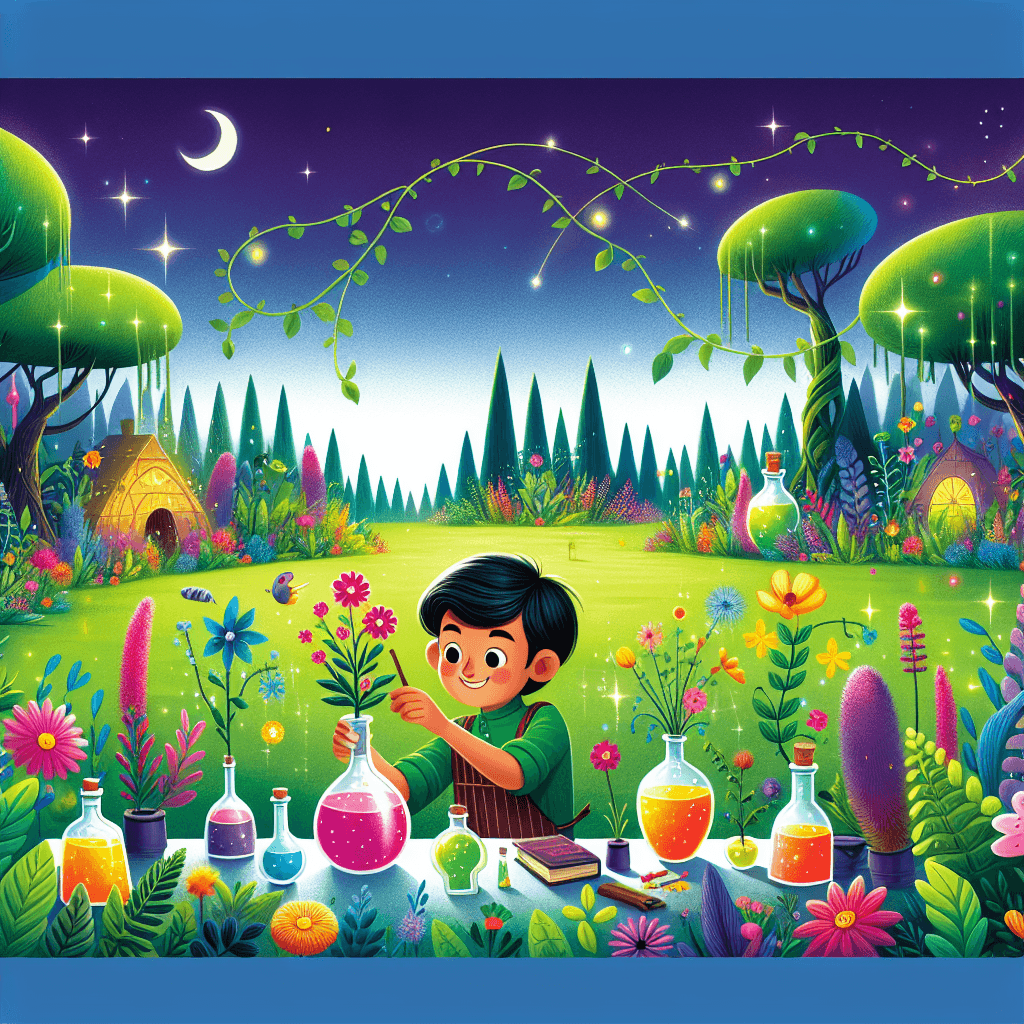 Magic Potion Garden Paint By Number