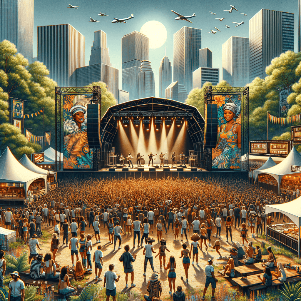 Lollapalooza - Chicago Painting By Numbers Kit