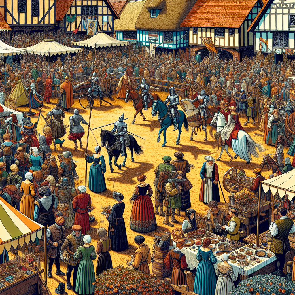 Texas Renaissance Festival - United States Number Painting