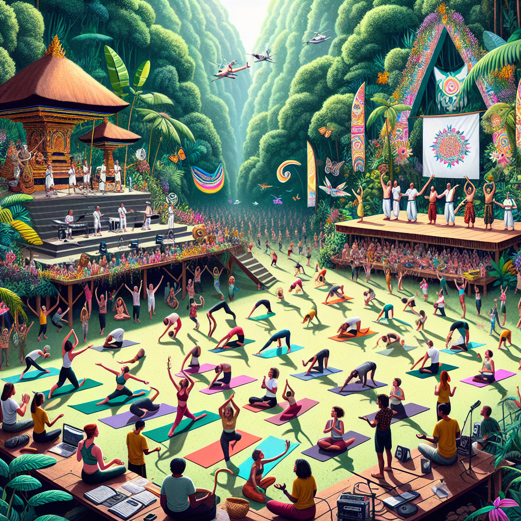 Bali Spirit Festival Painting By Numbers Kit