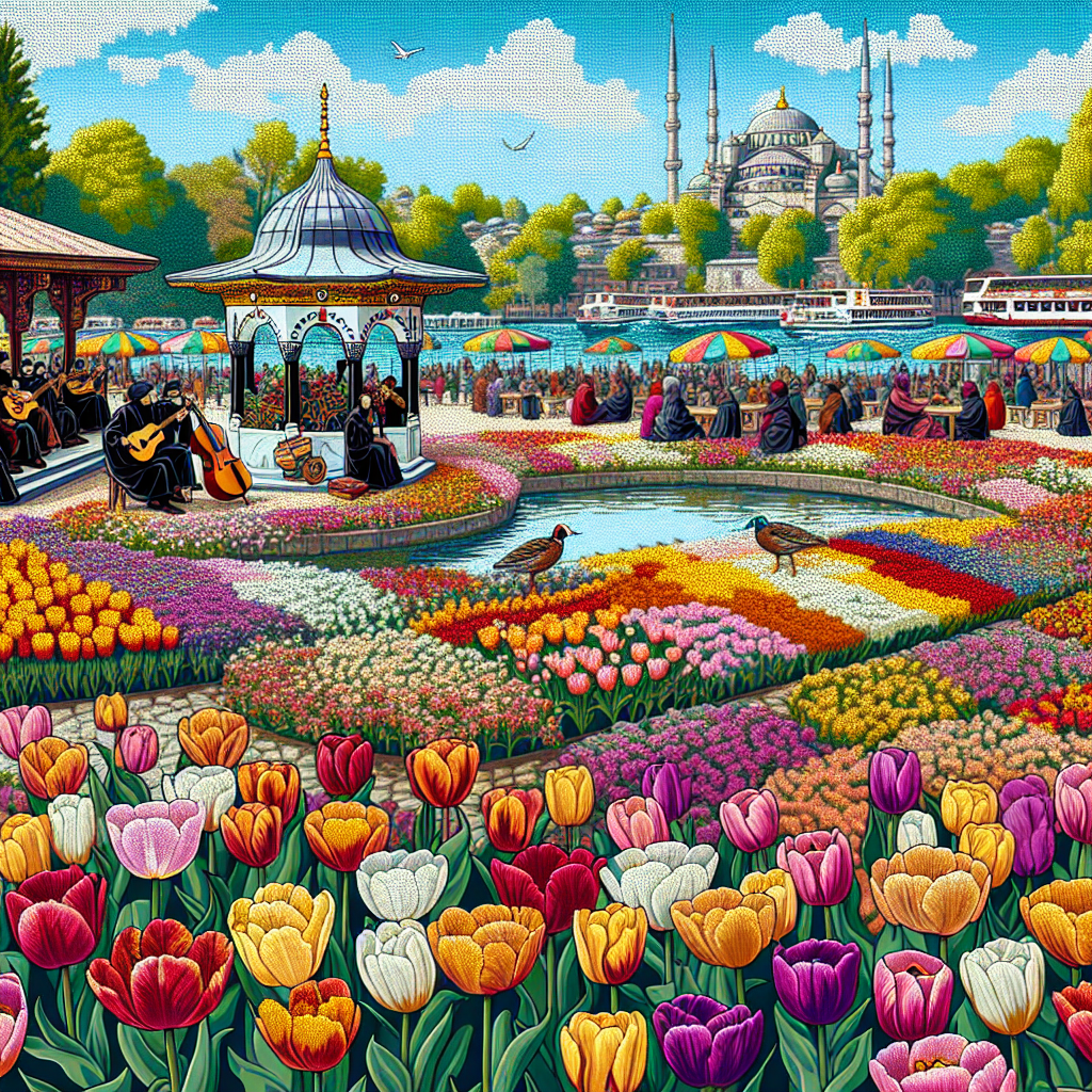 Tulip Festival - Turkey Paint By Color