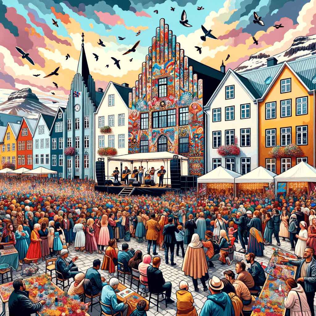 Festival Of The Arts - Reykjavik, Iceland Paint By Number