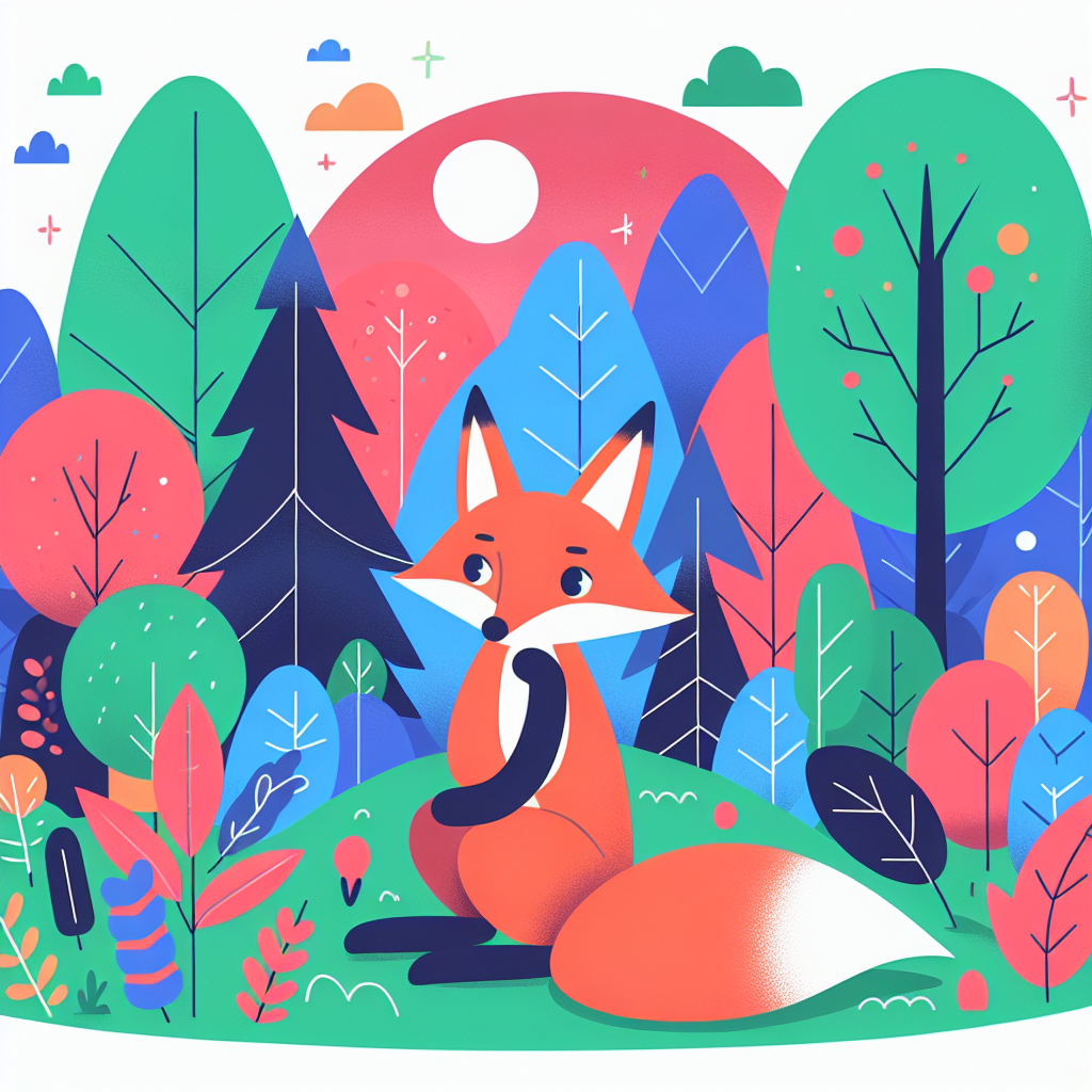 Wise Fox's Forest Secrets Paint By Numbers Art