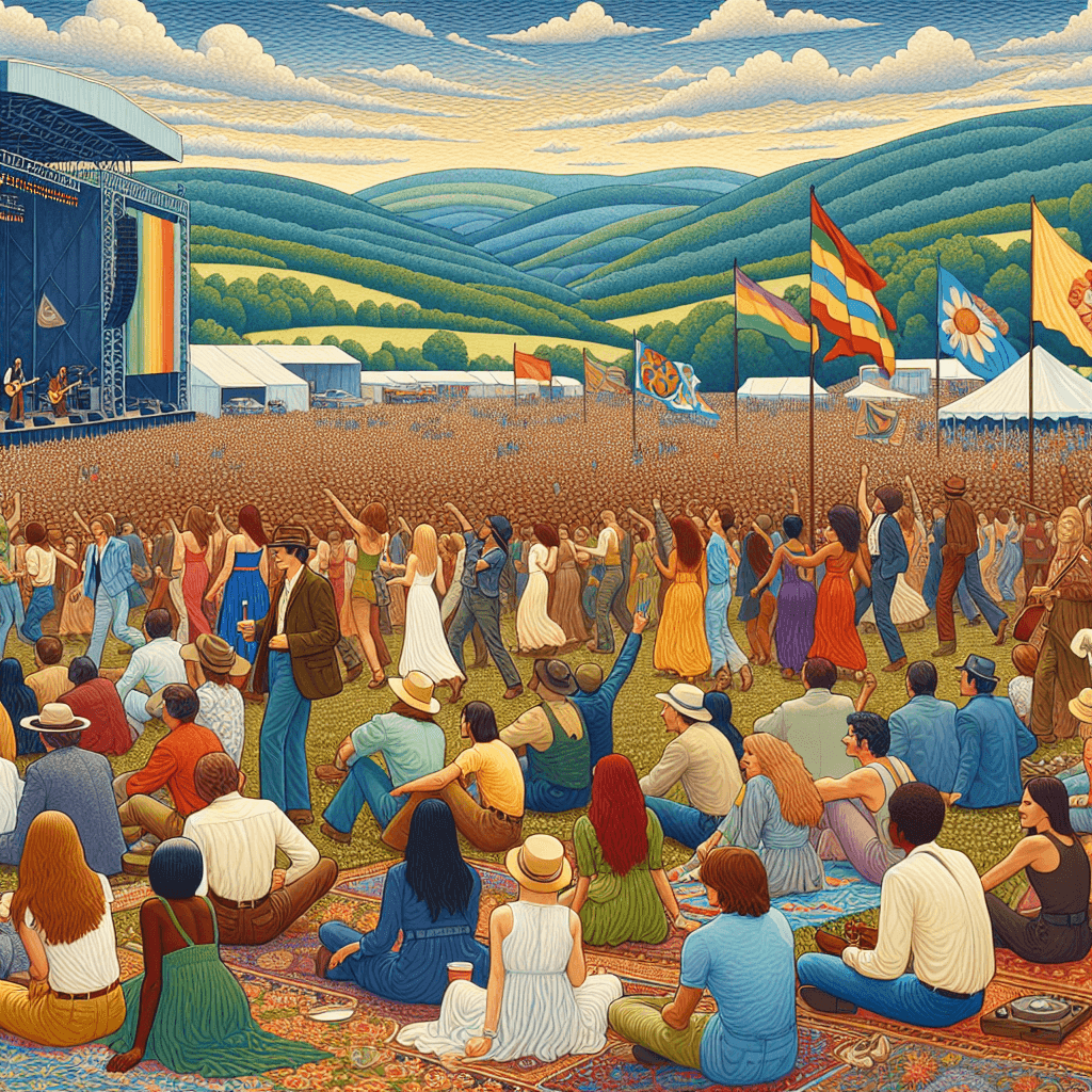 Woodstock Music And Art Fair - USA Paint By Number