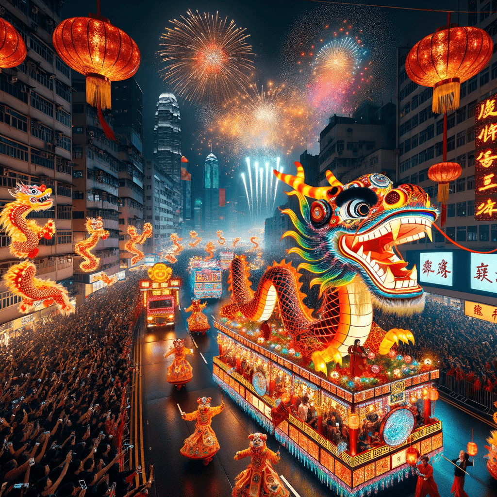 Chinese New Year - Hong Kong DIY Paint By Numbers