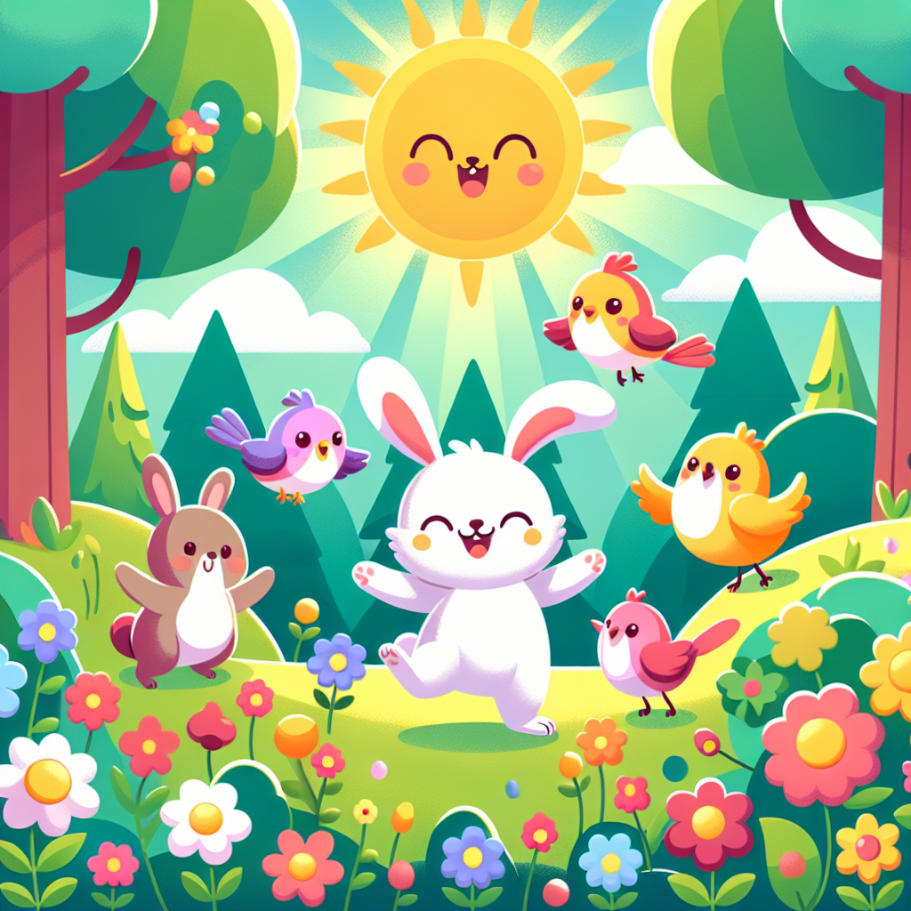 Sunshine In The Forest Painting Number Kit