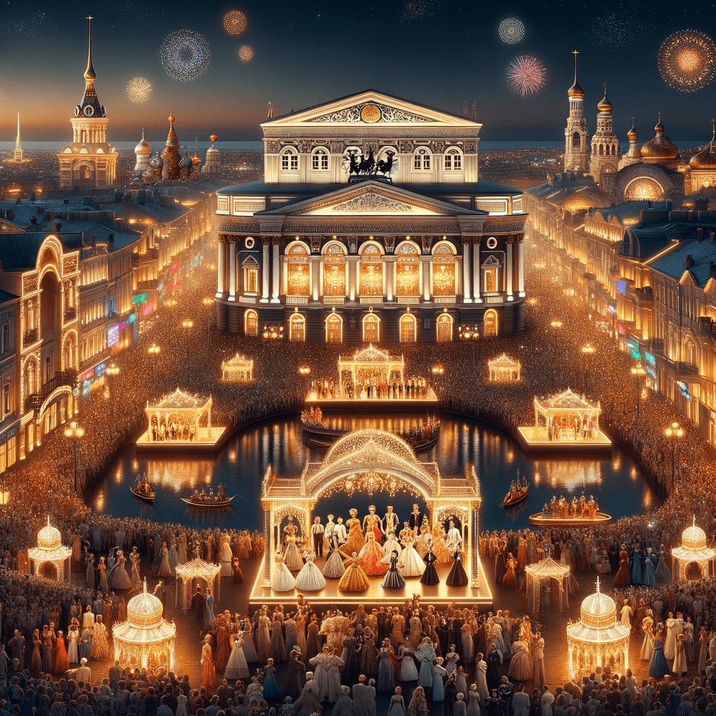 White Nights Festival - St. Petersburg Numbered Painting Kits