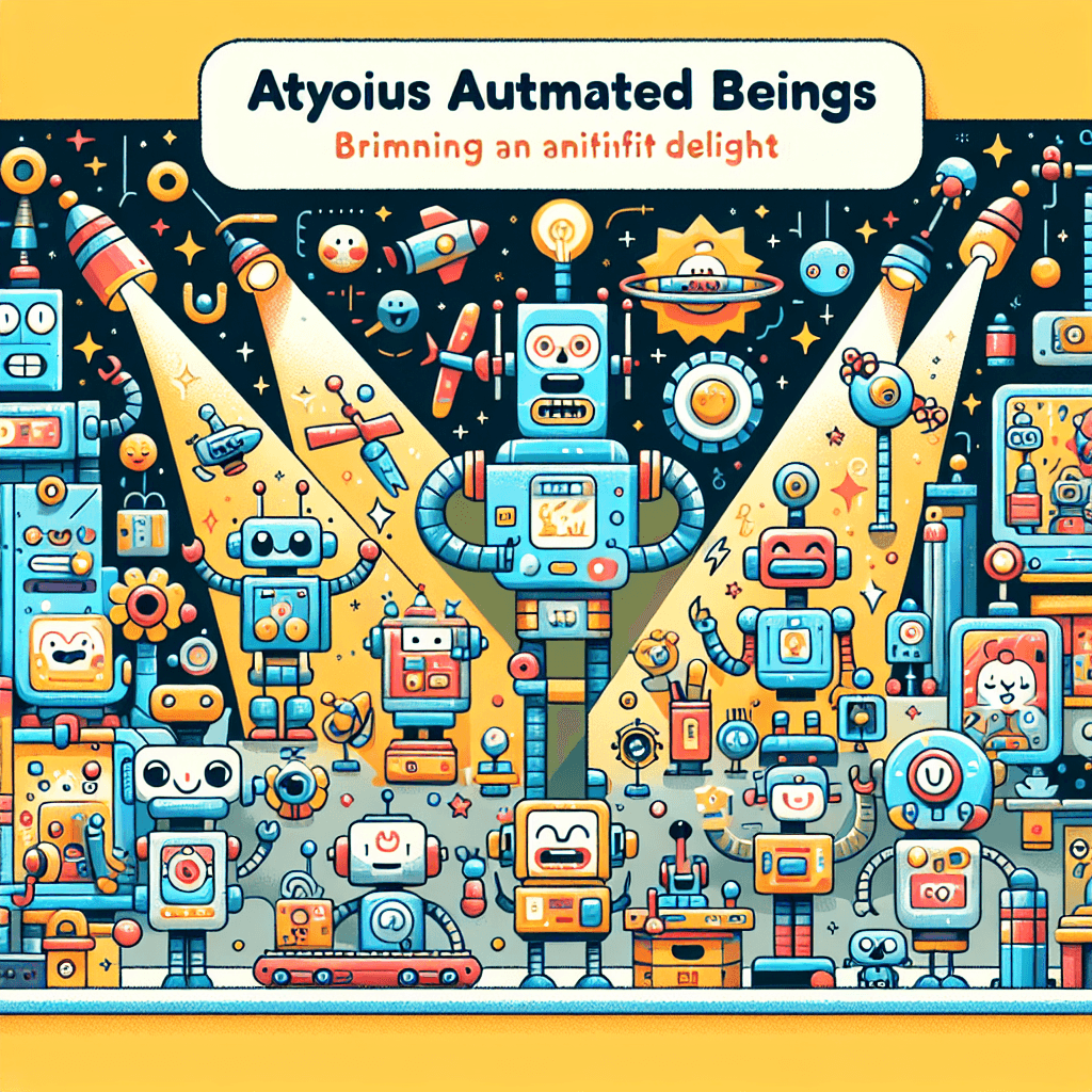 Adventurous Robot World Painting By Numbers Kit