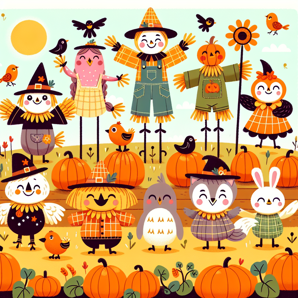 Pumpkin Patch Parade Paint By Number