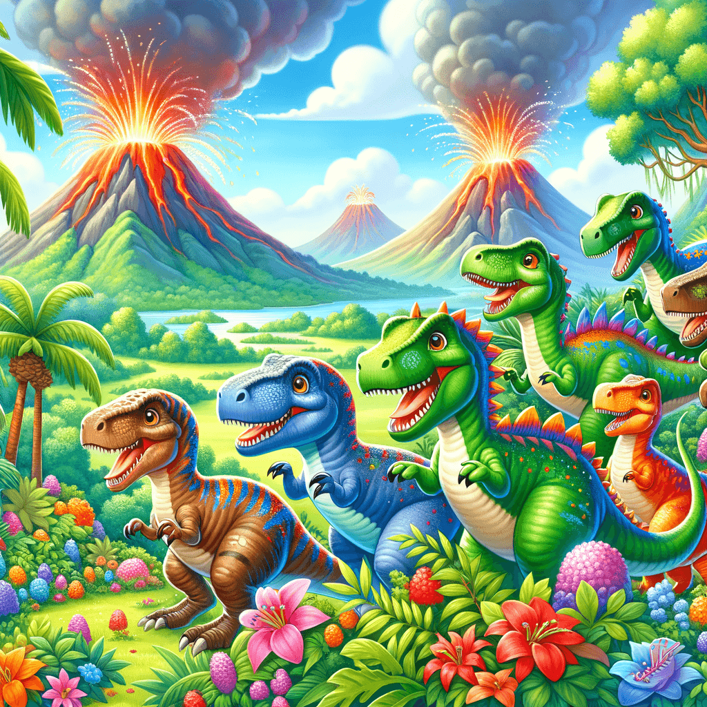 Cool Dinosaurs Painting Number Kit