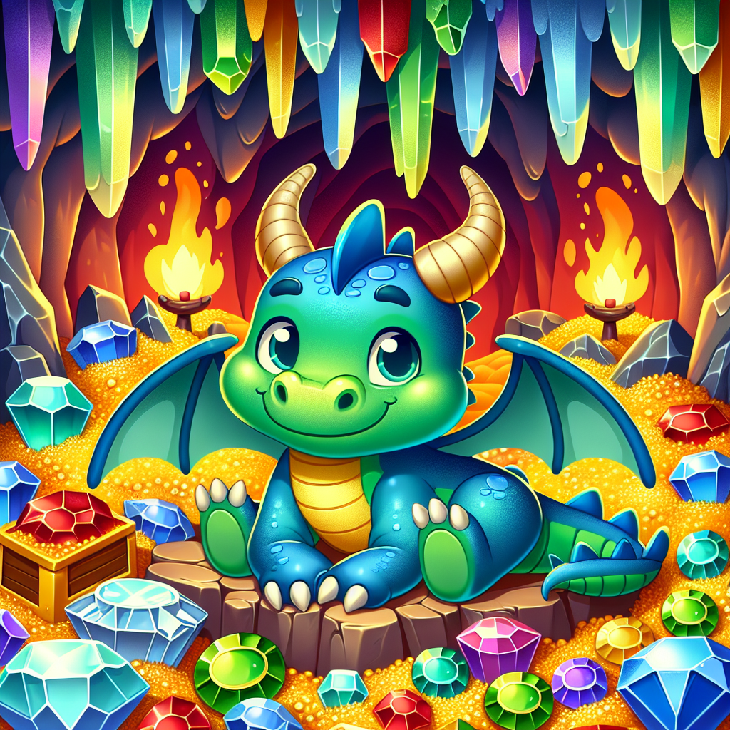 Mystical Dragon's Hideout Paint By Numbers