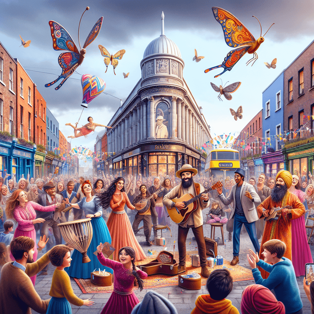 Busker Festival - Dublin Paint By Numbers Kits