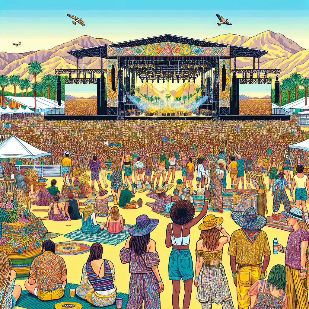 The Coachella Valley Music And Arts Festival - USA Paint By Numbers Kits