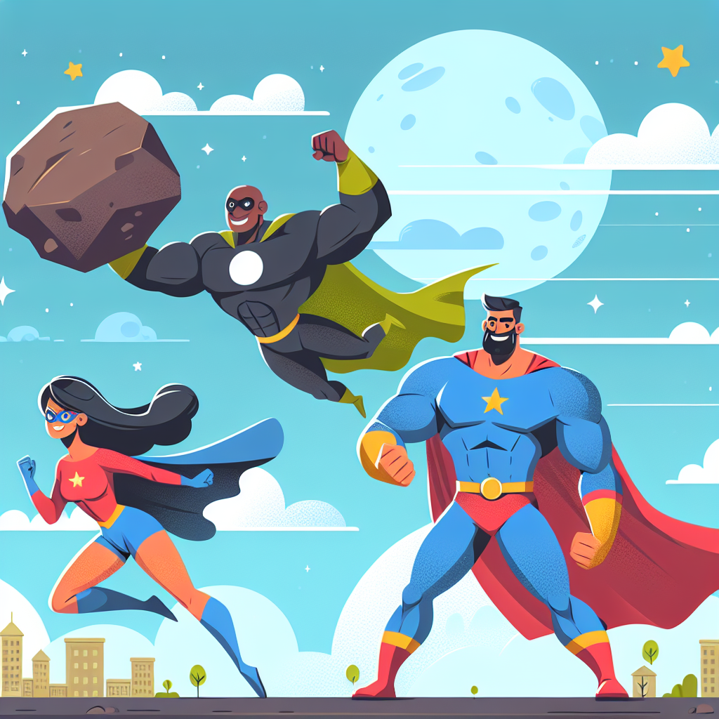 Superhero Team-Up Challenge Paint By Color