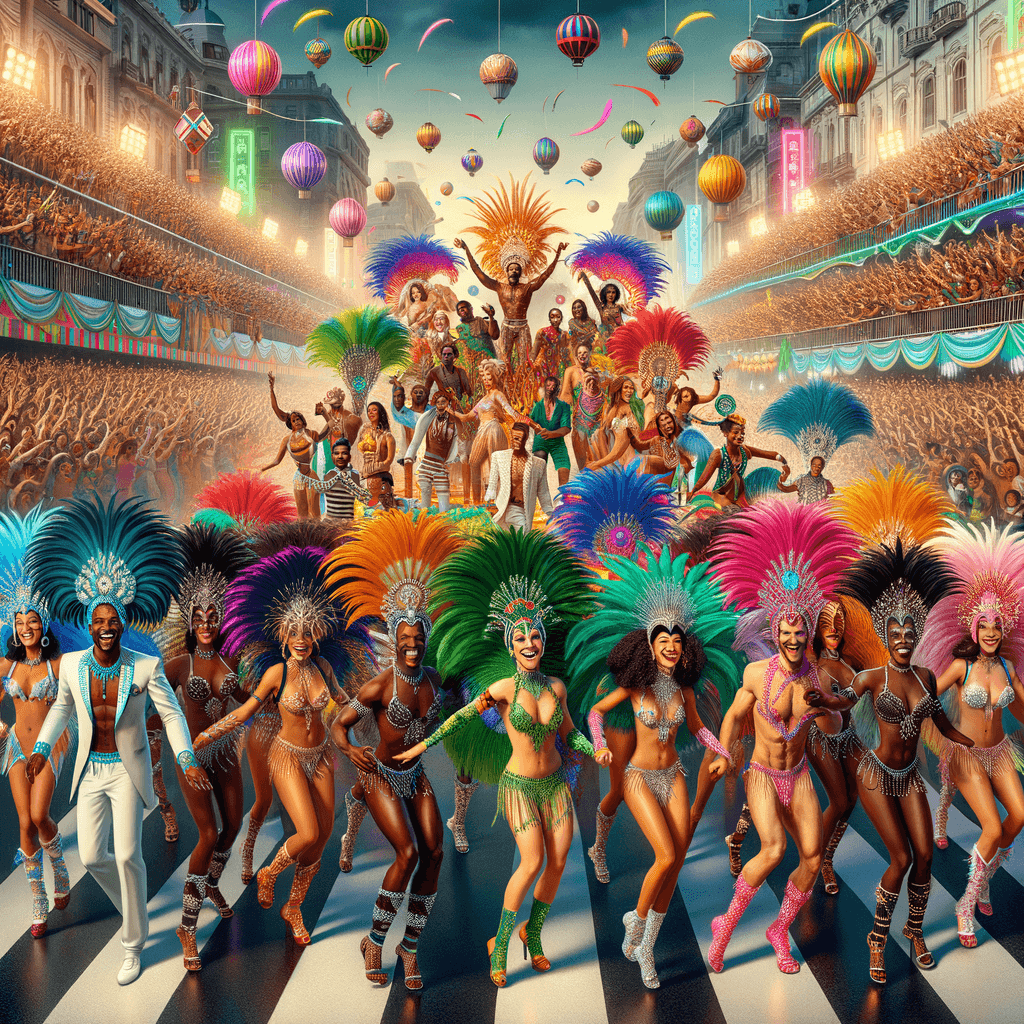 Karnival De Rio - Brazil Paint By Color