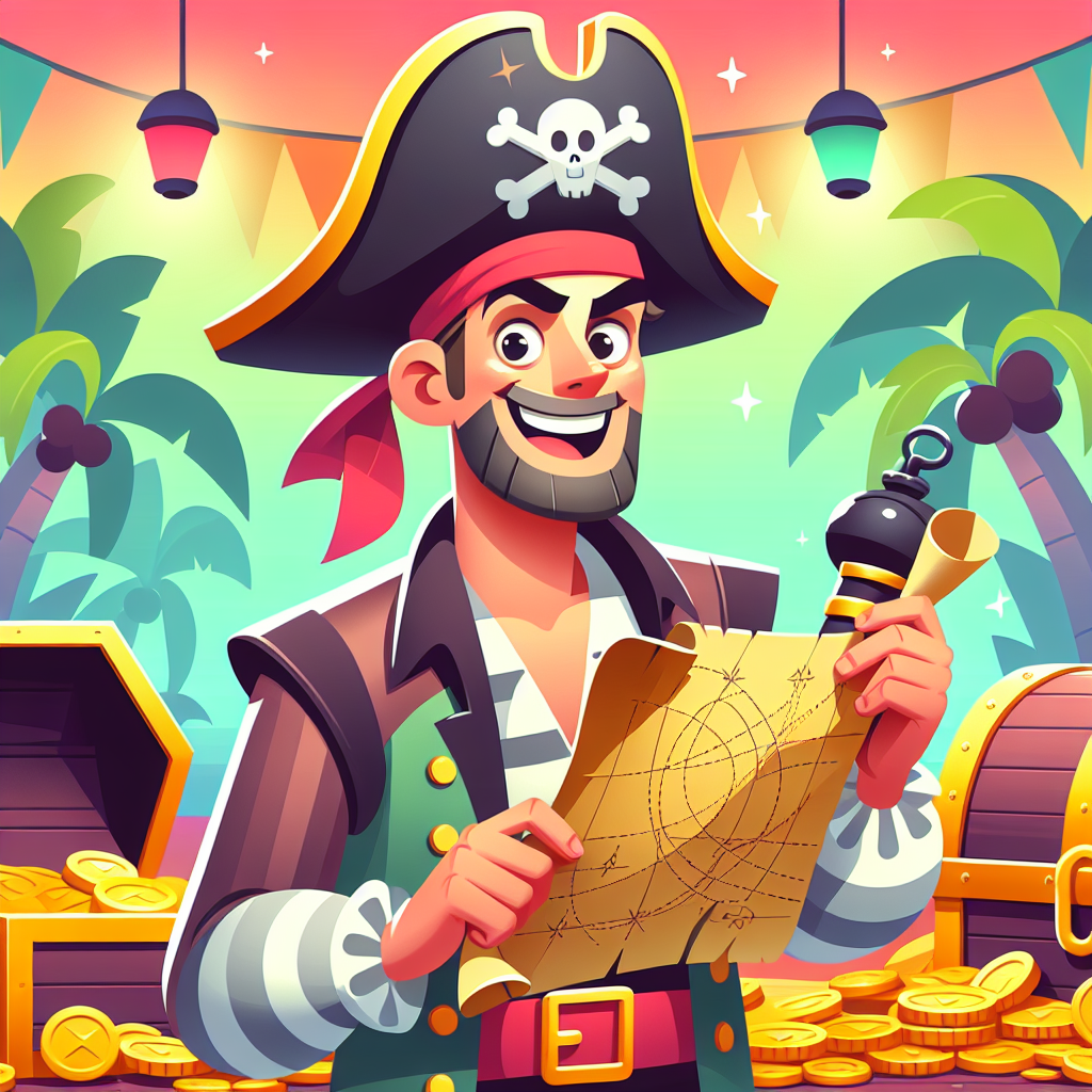 Mischievous Pirate Numbered Painting Kits