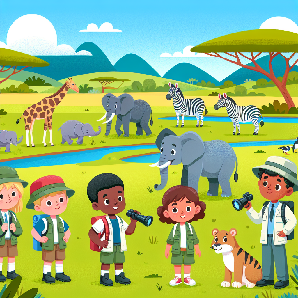 Safari Expedition Crew Paint By Numbers