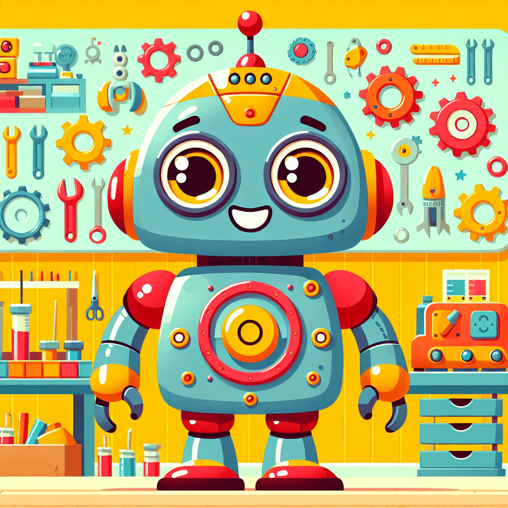 Amazing Robots Paint By Numbers