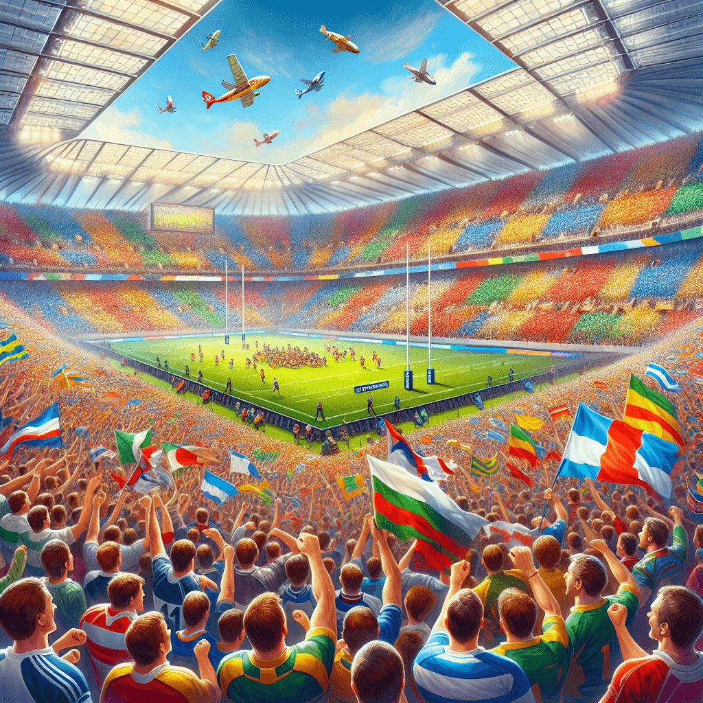 Rugby World Cup - Various Countries Paint By Numbers Kits