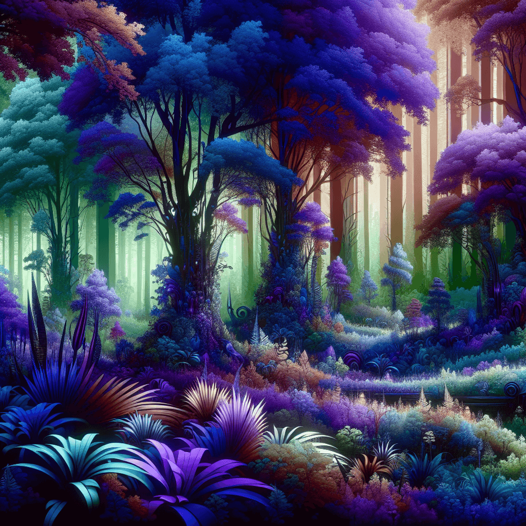 Tangled Forest Dreams Paint By Numbers Art