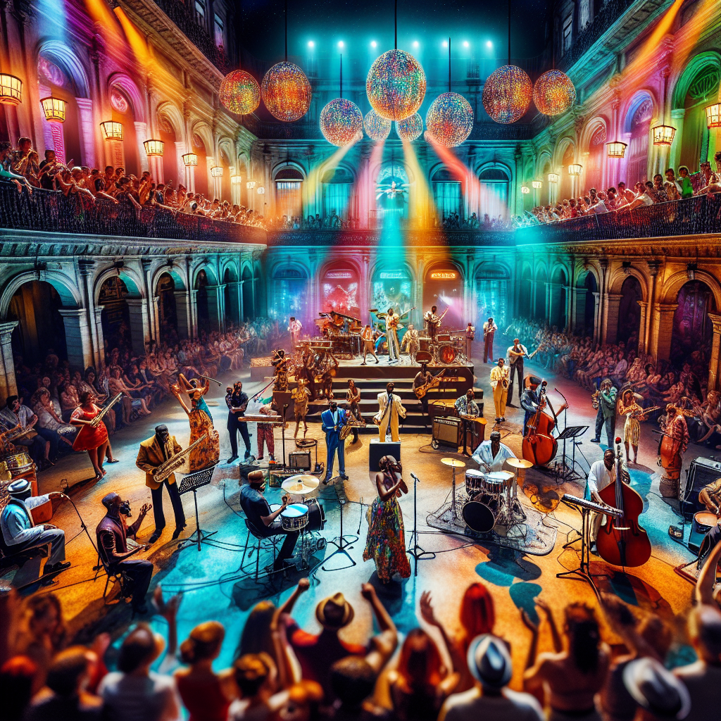 Havana International Jazz Festival DIY Paint By Numbers