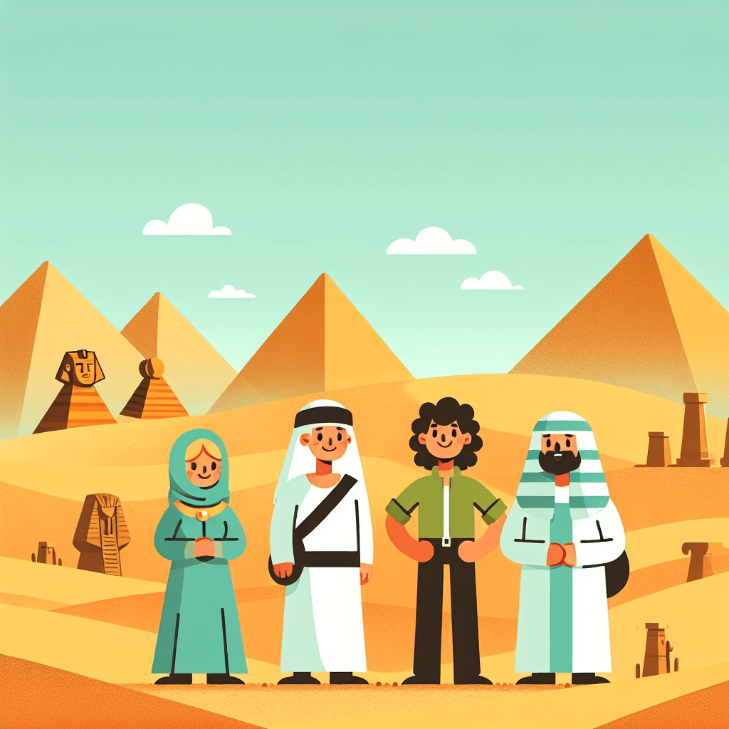 Mystery Of The Desert Pyramid Paint By Numbers Art